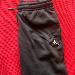 Black Jordan sweatpants size Xl